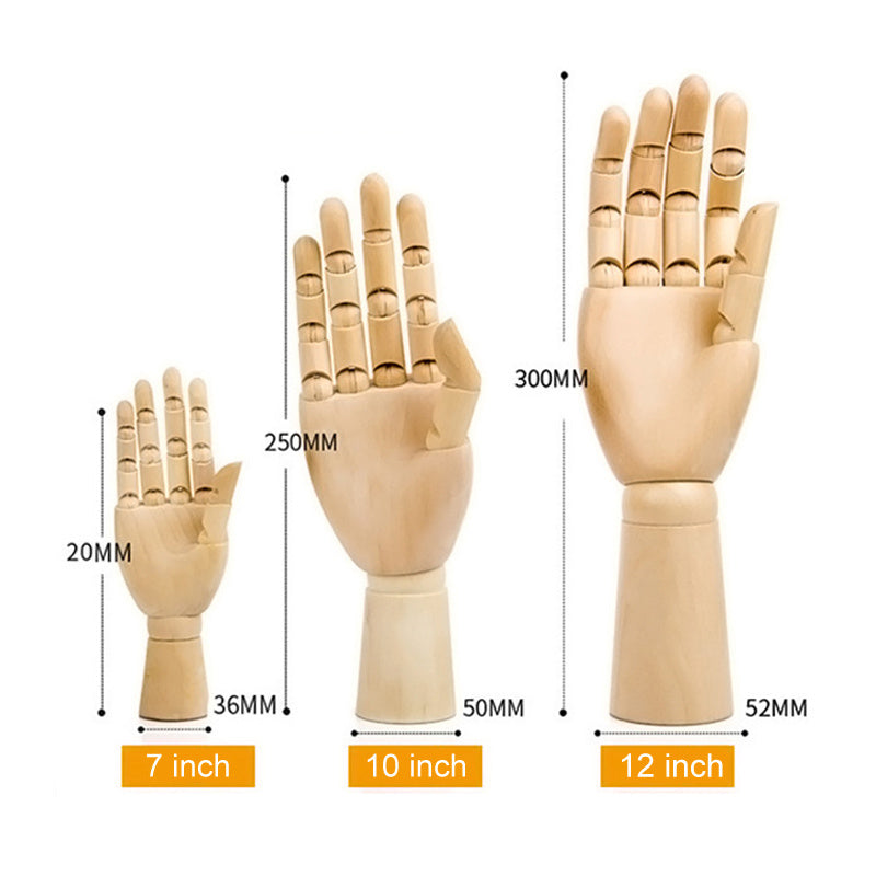 Joint puppet wooden hand joint