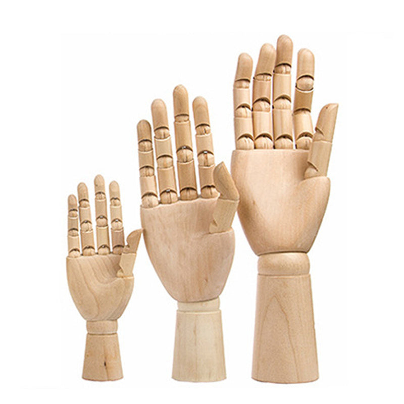 Joint puppet wooden hand joint