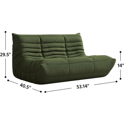 Bean Bag Chair,  Lazy Floor Sofa Couch for Adult, Oversized Fireside Beanbag Chair with High Density Comfortable Foam