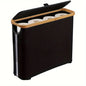 Toilet Paper Basket 28L Toilet Paper Storage with Lid for Bathroom Free Standing Holder Organizer Holds Up to 9-12 Rolls